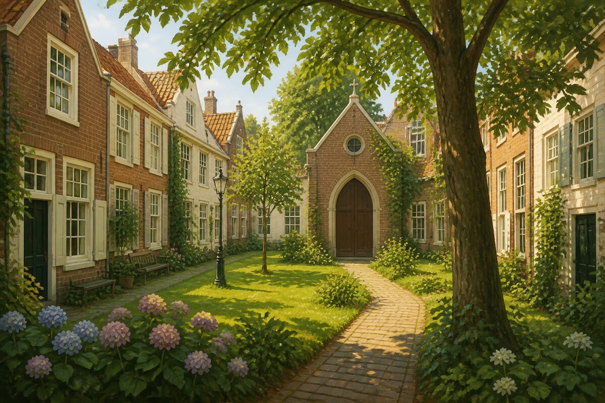 Begijnhof Courtyard