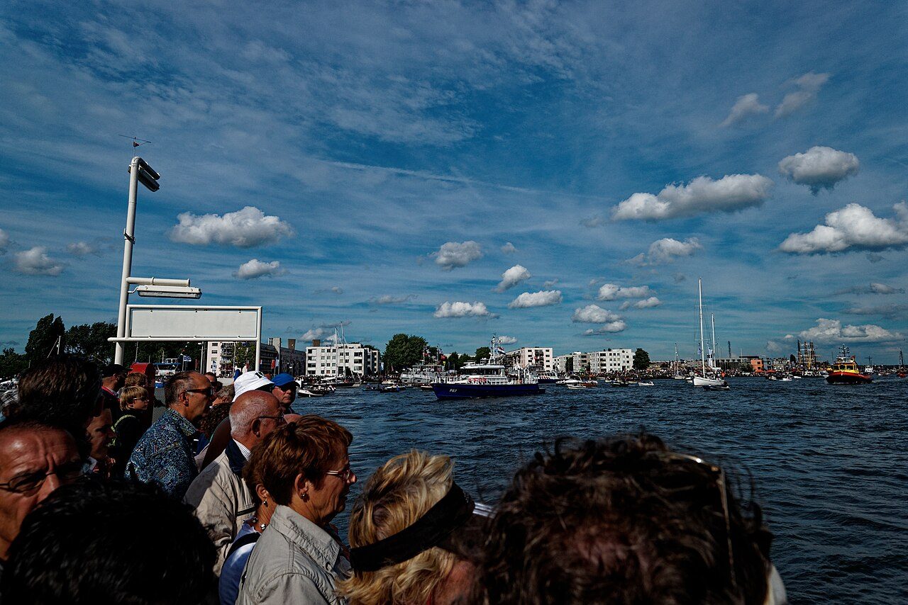 Free ferry to Amsterdam Noord