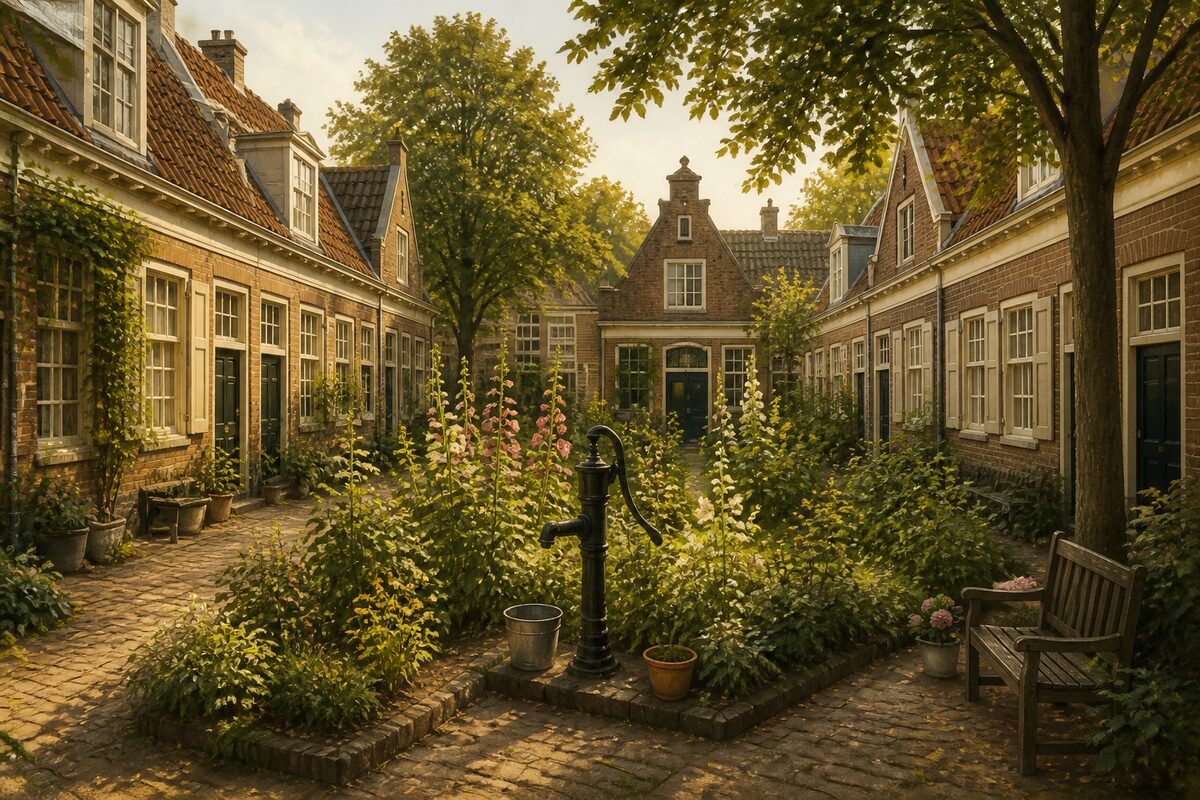 The quietest hofje in the Jordaan
